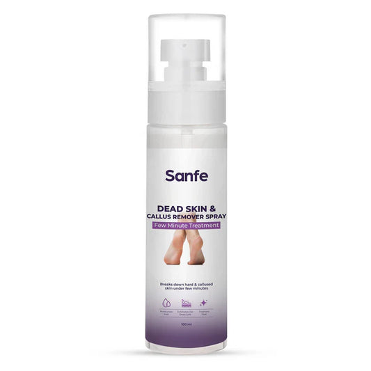 Sanfe Dead Skin & Callus Remover Spray - 100 gm
