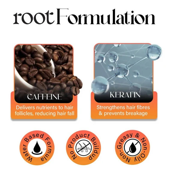 Rootcos Caffeine Hair Fall Control Serum - 50 ml