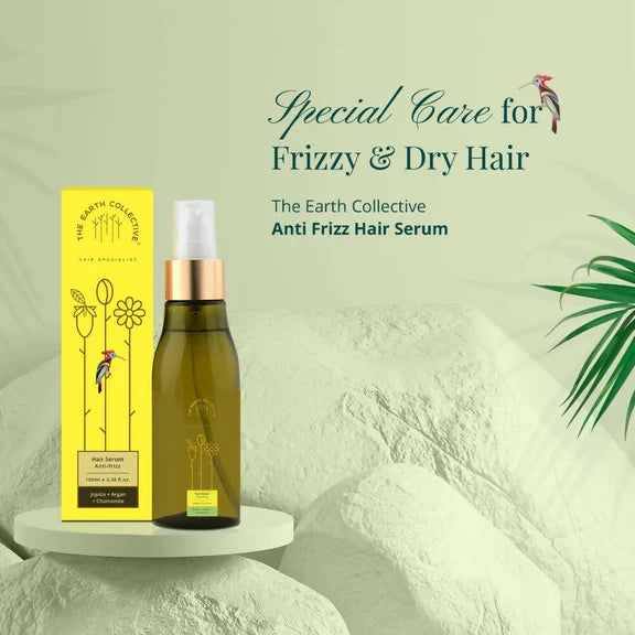 The Earth Collective Hair Serum - Anti-frizz - 100 ml