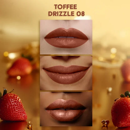 Faces Canada Comfy Matte Velvet Touch Lipstick - Toffee Drizzle 08 - 4.2 gm