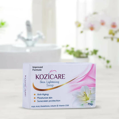 Healthvit Kozicare Skin Lightening Soap - 75 gm - Pack of 3