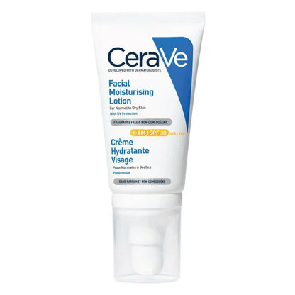 Cerave AM Facial Moisturising Lotion SPF30 for Normal to Dry Skin - 52 ml