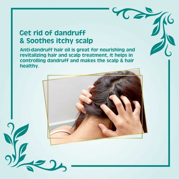 Earth Science Ayurveda Anti Dandruff Hair Oil - 150 ml