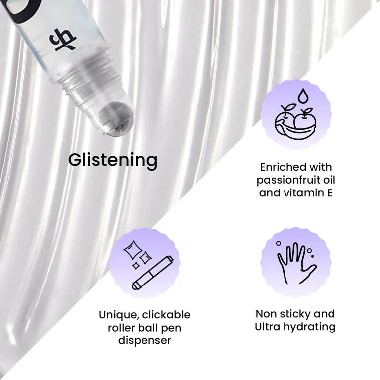 FAE Beauty Glistening Clear High Shine Lip Gloss - 6 gm