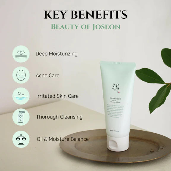 Beauty of Joseon Green Plum Refreshing Cleanser - Korean Skincare - 100 ml
