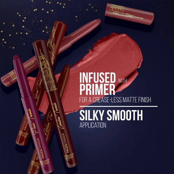 Faces Canada Ultime Pro HD Intense Matte Lips + Primer - Goat N10 - 1.4 gm