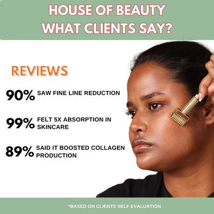 House of Beauty Gold Collagen Roller