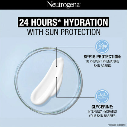 Neutrogena Ultra Gentle Daily Face Moisturizer With SPF 15 - 100 ml
