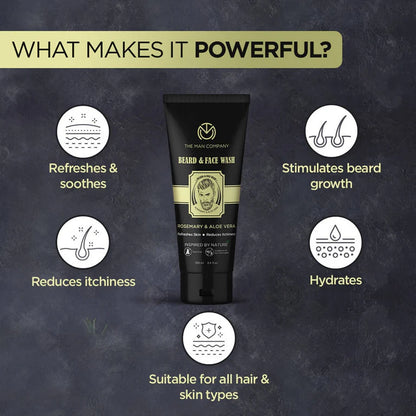 The Man Company Beard & Face Wash - 100 ml