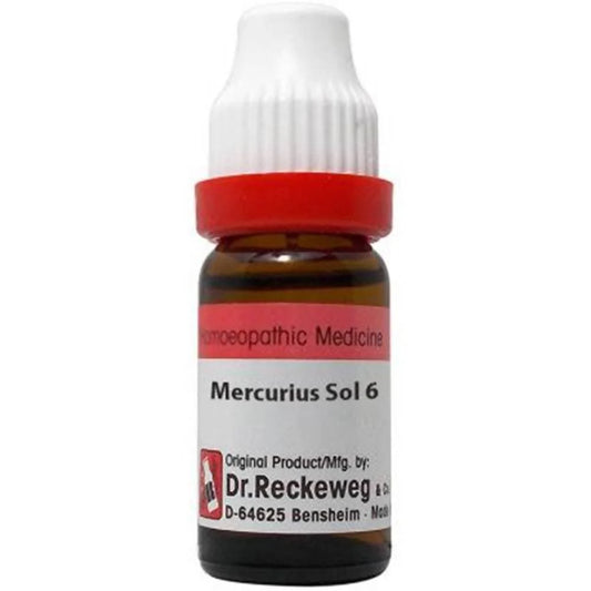 Dr. Reckeweg Mercurius Sol Dilution -6 CH - 11 ml