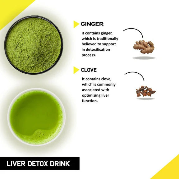 Just Vedic Liver Detox Drink Mix - 200 gm
