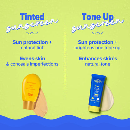 Aqualogica Bright + Tone Up Sunscreen - 50 gm