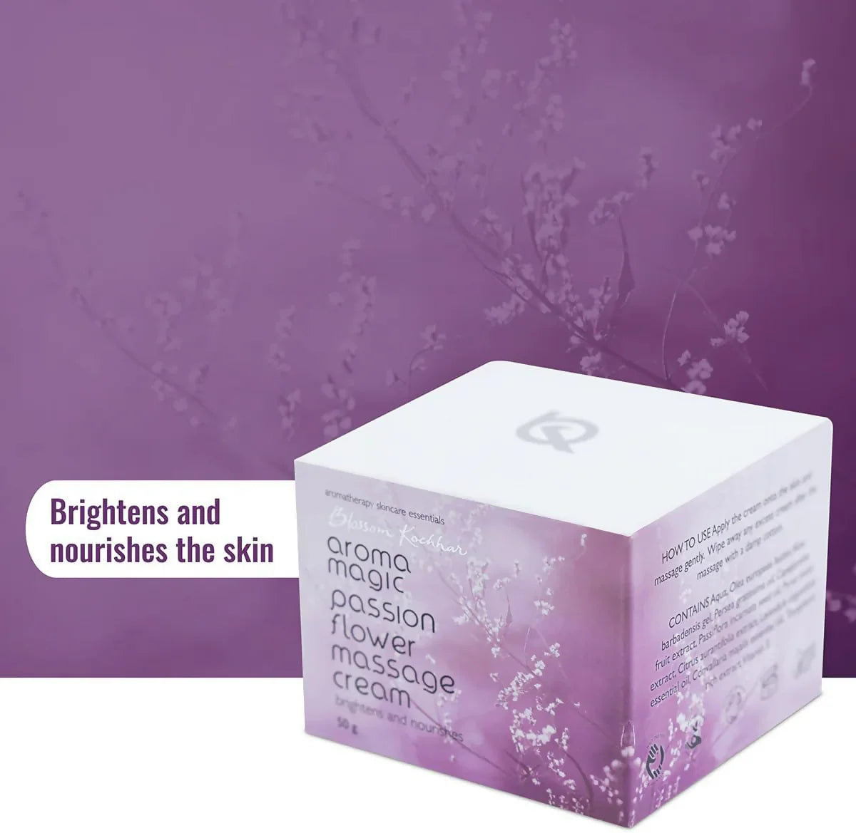 Aroma Magic Passion Flower Massage Cream - 50 gm