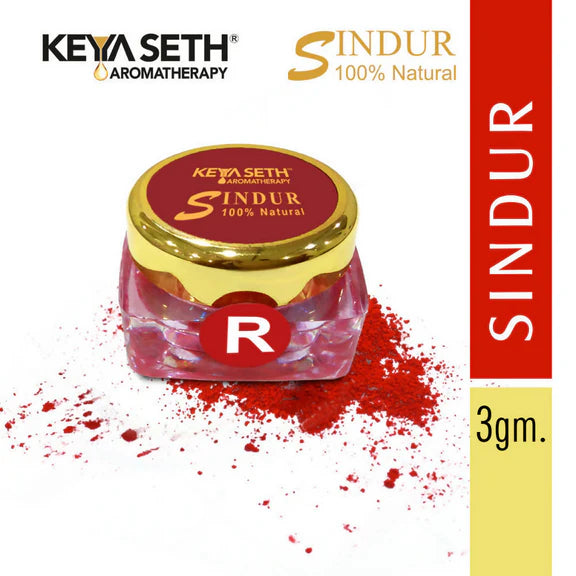 Keya Seth Aromatherapy 100% Natural Red Sindoor Powder - 3 gm
