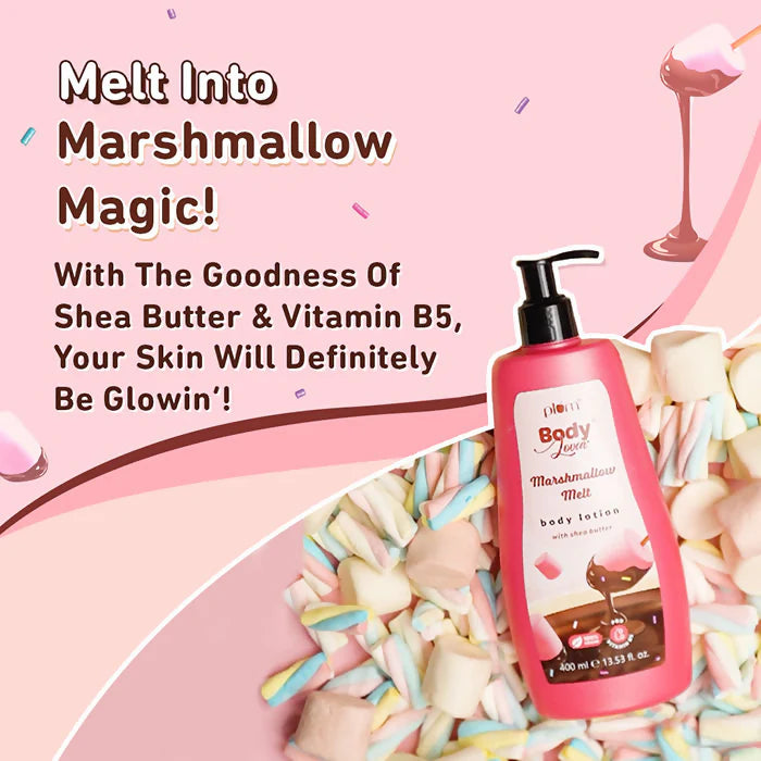 Plum BodyLovin Marshmallow Melt Body Lotion With Shea Butter & Vitamin B5 - 400 ml