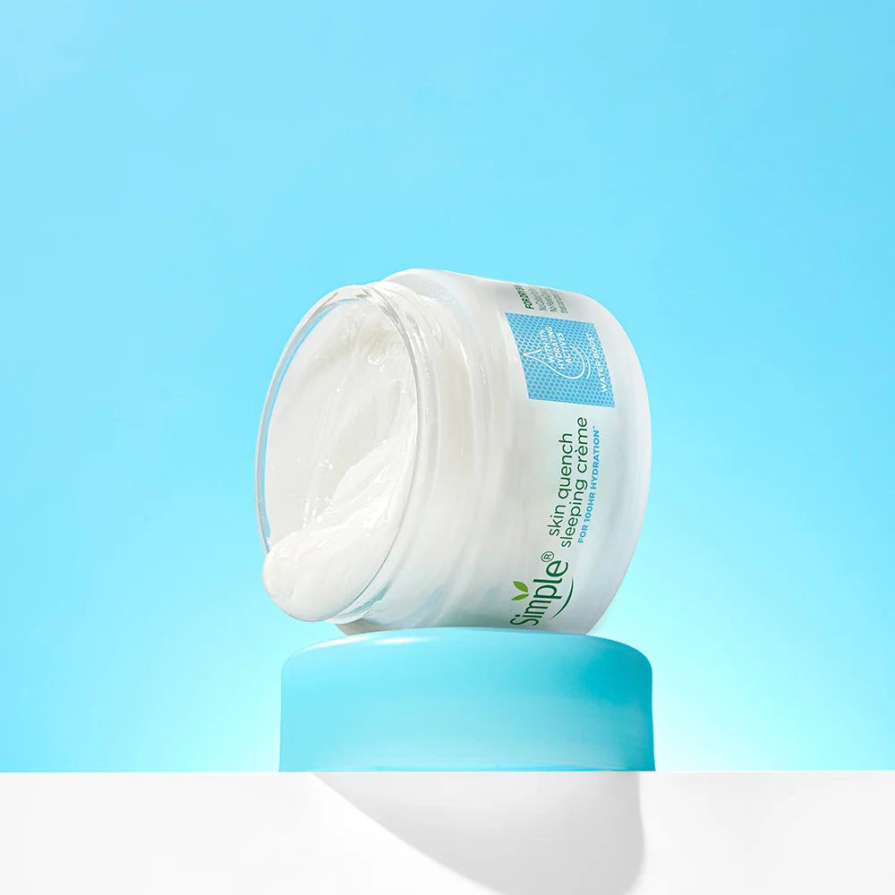 Simple Water Boost Skin Quench Sleeping Creme, 40g