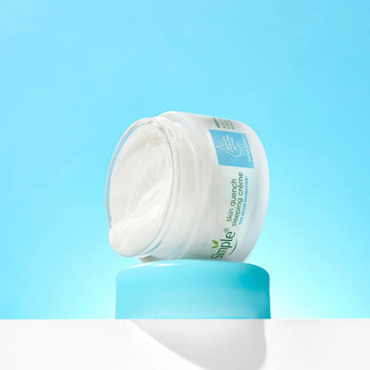 Simple Water Boost Skin Quench Sleeping Creme, 40g