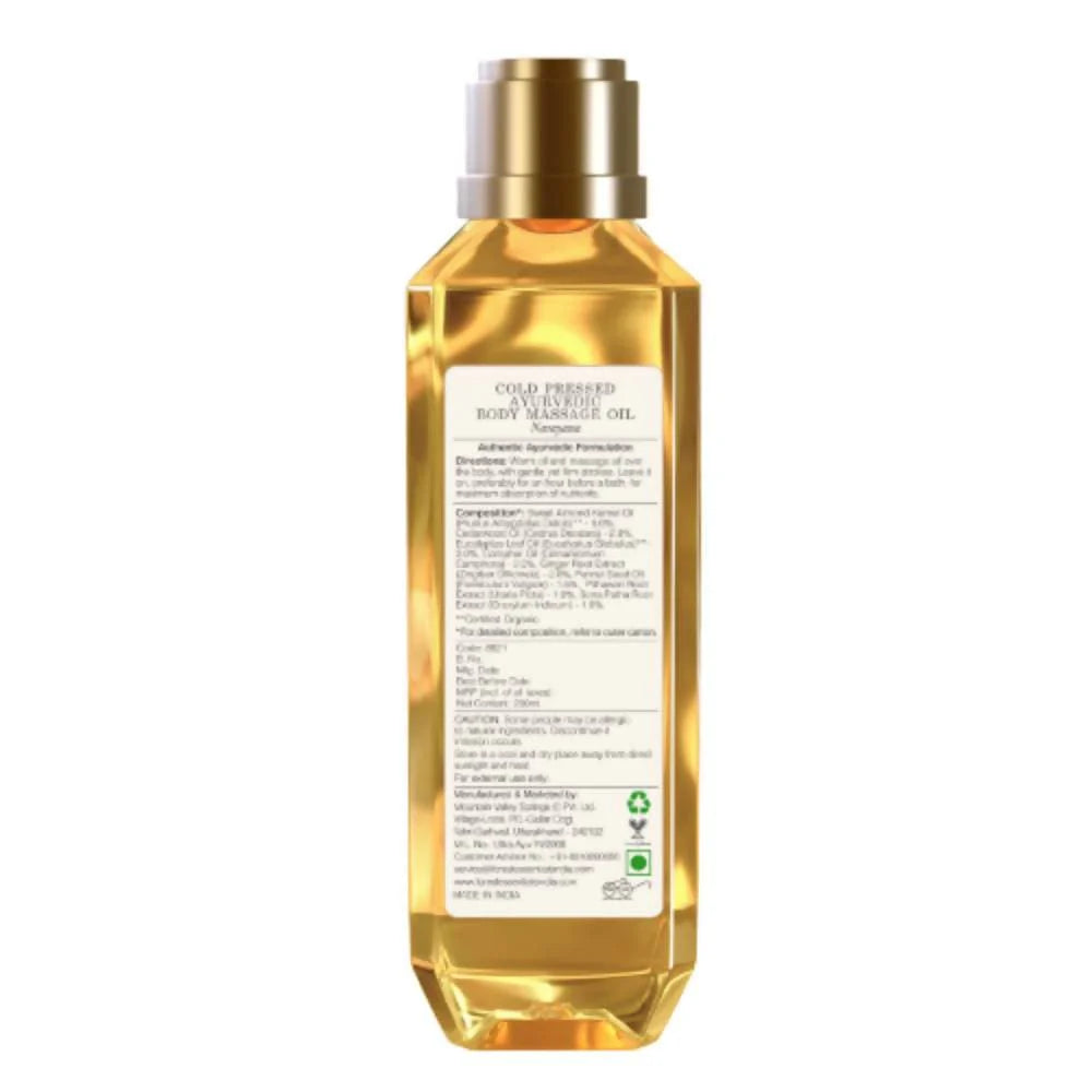 Forest Essentials Cold Pressed Ayurvedic Body Massage Oil Narayana