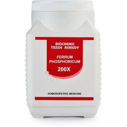 Bakson's Homeopathy Ferrum Phosphoricum Biochemic Tablets -3X