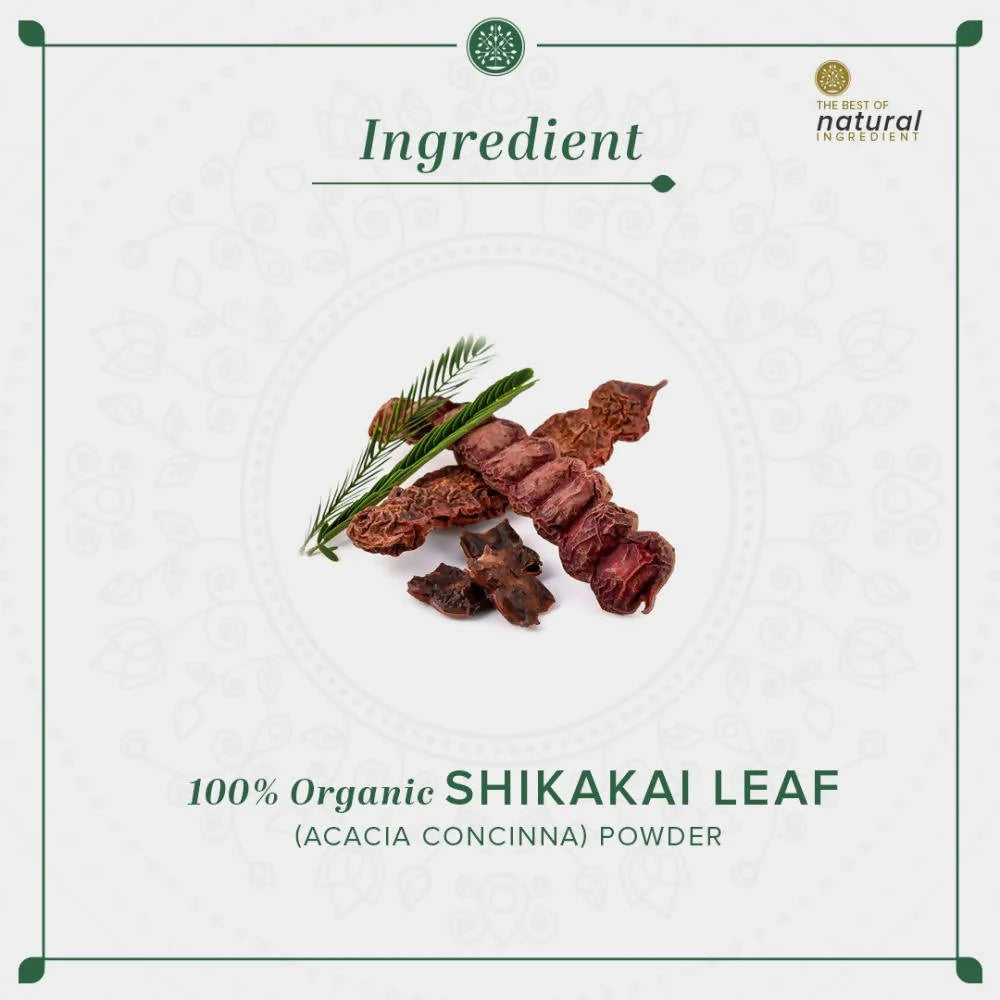 Khadi Natural Organic Shikakai Leaf Powder - 100 gm