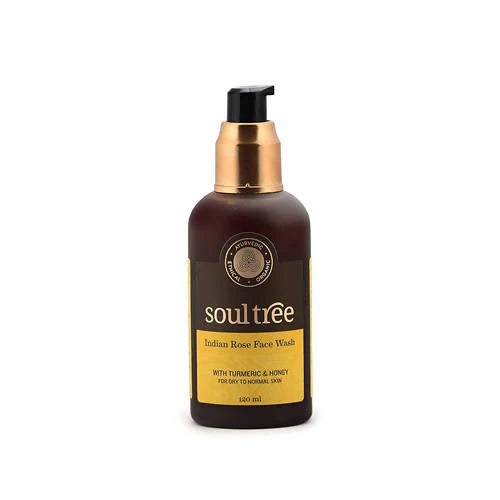 Soultree Indian Rose Face Wash & Nourishing Cream Set - Combo
