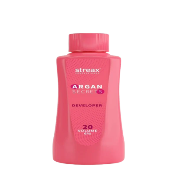 Streax Professional Developer For Argan Secrets Colourant - 20 Volume 6% - 250 ml