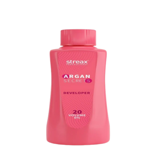 Streax Professional Developer For Argan Secrets Colourant - 20 Volume 6% - 250 ml