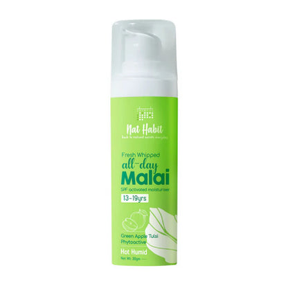 Nat Habit Green Apple Tulsi Light Face Moisturizer - 30 gm