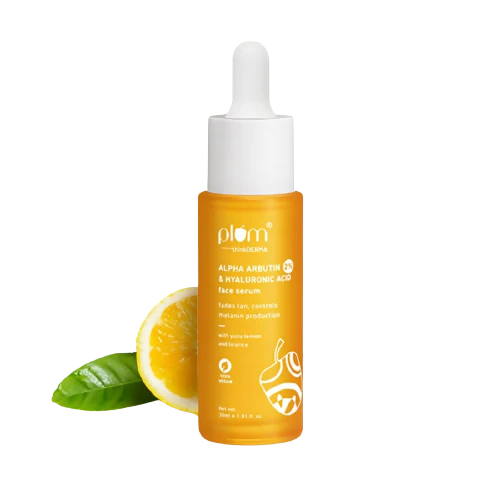 Plum 2% Alpha Arbutin & Hyaluronic Acid Face Serum - 30 ml