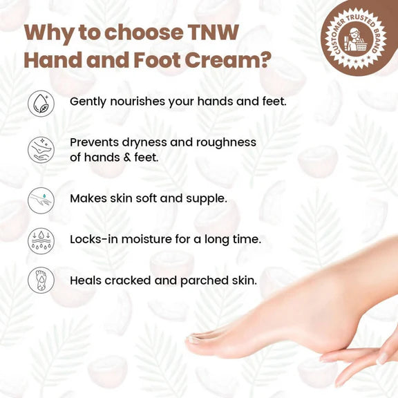 The Natural Wash Hand & Foot Cream - 50 gm