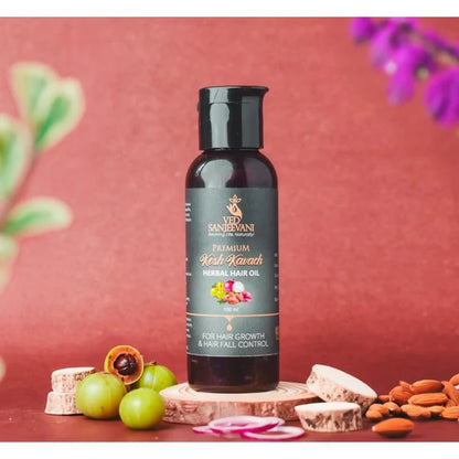 Ved Sanjeevani Kesh Kavach Herbal Hair Oil - 100 ml