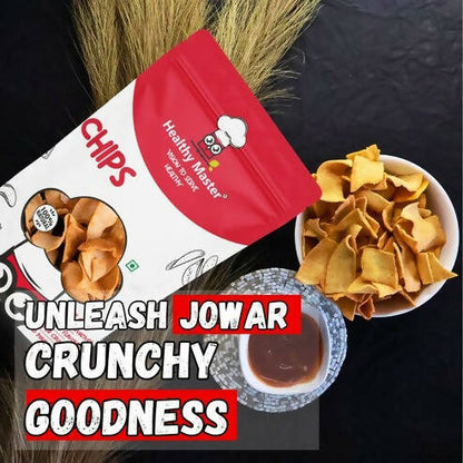 ealthy Master Light & Crispy Jowar Chips | Millet Snacks