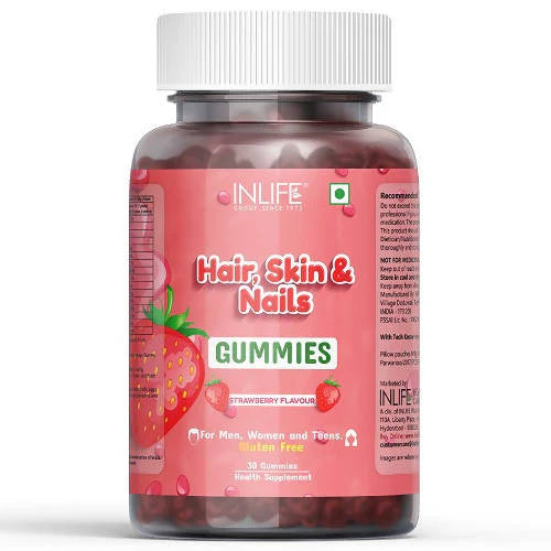 Inlife Hair Skin & Nails Gummies - 30 gummies