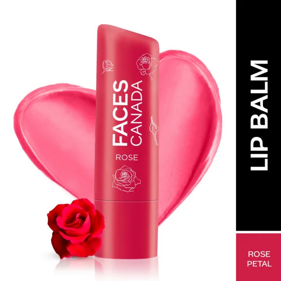 Faces Canada Vitamin C Lip Balm - Rose Petal - 4.5 gm
