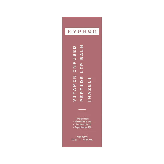 Hyphen By Kriti Sanon Hazel Vitamin Infused Peptide Lip Balm, Hydrate & Moisturize, Smoothen Lips & Repair Moisture Barrier - 10 gm