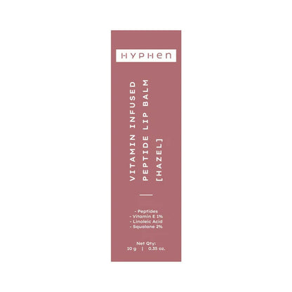 Hyphen By Kriti Sanon Hazel Vitamin Infused Peptide Lip Balm, Hydrate & Moisturize, Smoothen Lips & Repair Moisture Barrier - 10 gm