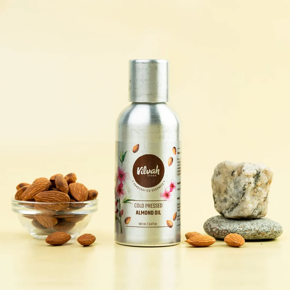 Vilvah Store Cold Pressed Almond Oil