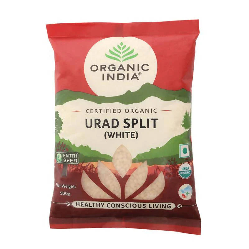 Organic India Urad Split (White) -500 gm