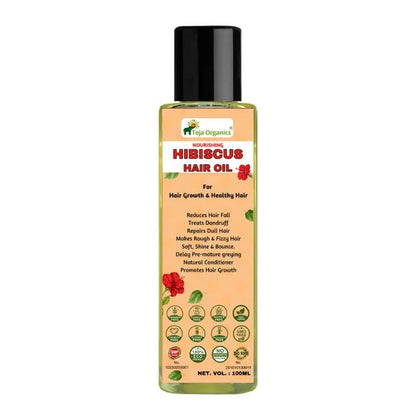 Teja Organics Nourishing Hibiscus Hair Oil - 100 ml