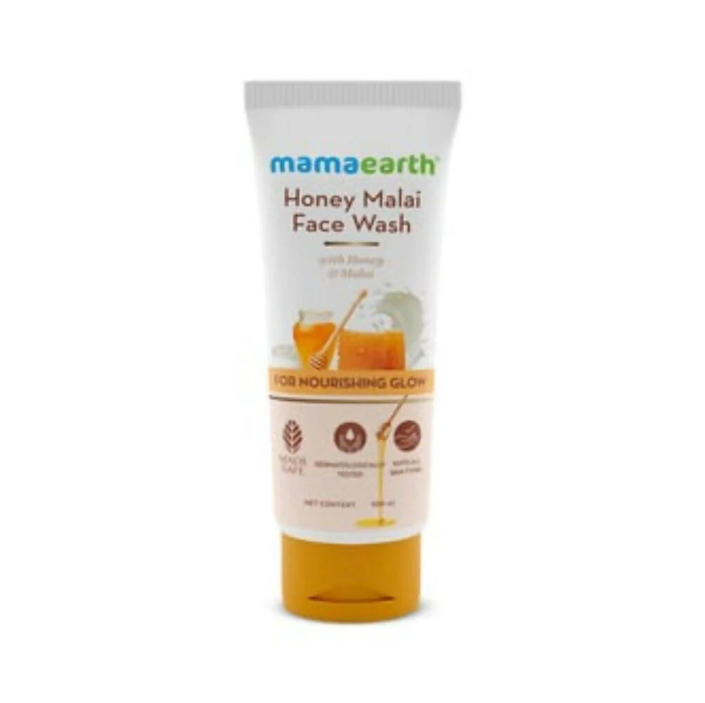 Mamaearth Honey Malai Face Wash For Nourishing Glow