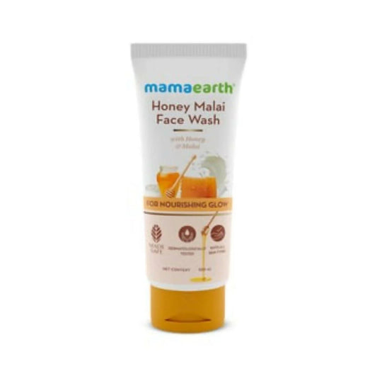 Mamaearth Honey Malai Face Wash For Nourishing Glow