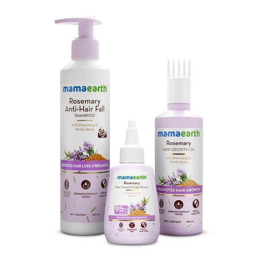 Mamaearth Rosemary Hair Strengthening Combo - combo