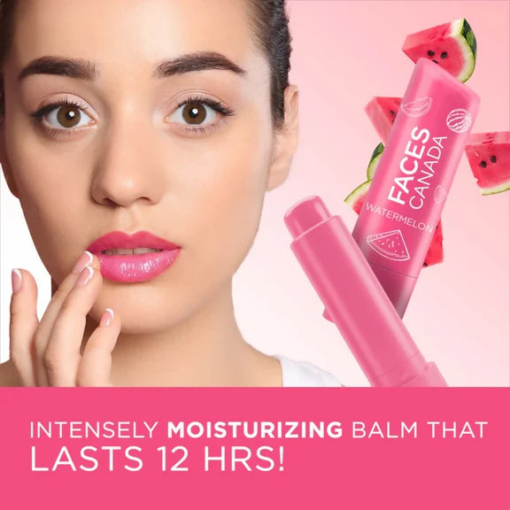 Faces Canada Vitamin C Lip Balm - Watermelon - 4.8 gm