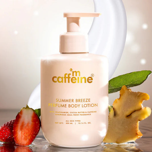 mCaffeine Summer Breeze Perfume Body Lotion - 300 ml