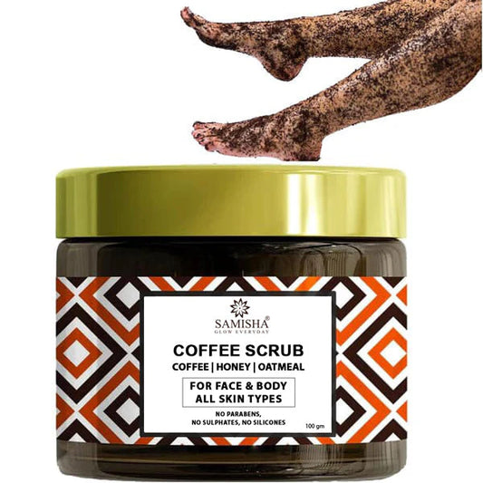 Samisha Exfoliating Face & Body Scrub - 100 gm