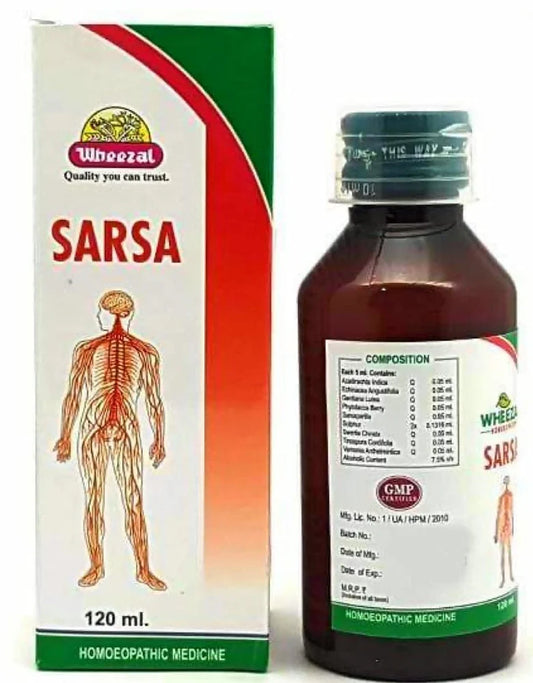 Wheezal Sarsa Blood Purifier Syrup