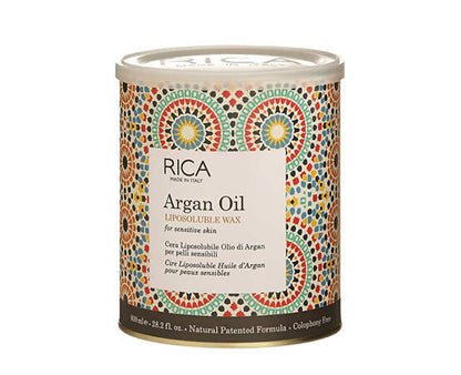 Rica Argan Oil Liposoluable Wax for Sensitive Skin - 800 ml