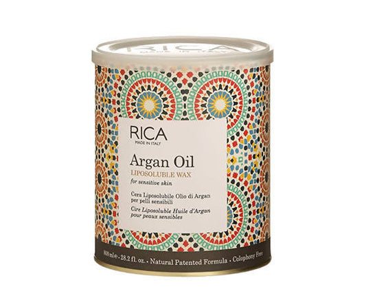 Rica Argan Oil Liposoluable Wax for Sensitive Skin - 800 ml