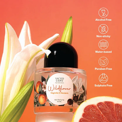 Sacred Grove Wildflower: Hair Perfume For Women - 50 ml
