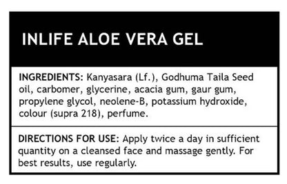 Inlife Aloe Vera Gel - 100 gm